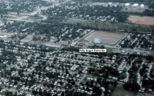 Jolly Roger Drive-In Theatre - Aerial From Gerard Fitzpatrick